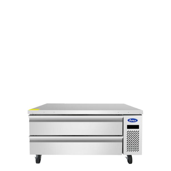 New Atosa MGF8460GR 48" Chef Base Freezer - Two Drawer Refrigerated Equipment Stand