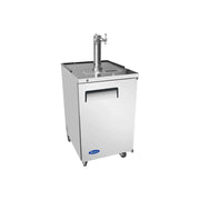 New Atosa MKC23GR 23" Keg Cooler with 1 Dual Tap Tower