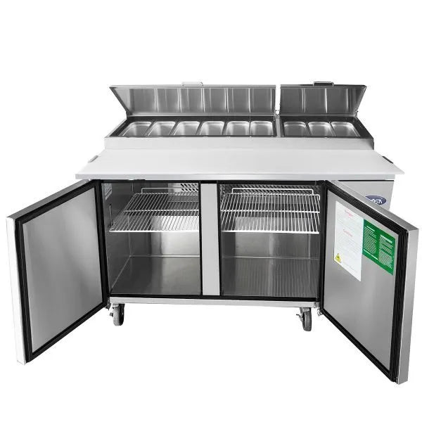 New Atosa MPF8202GR 67'' Pizza Prep Table