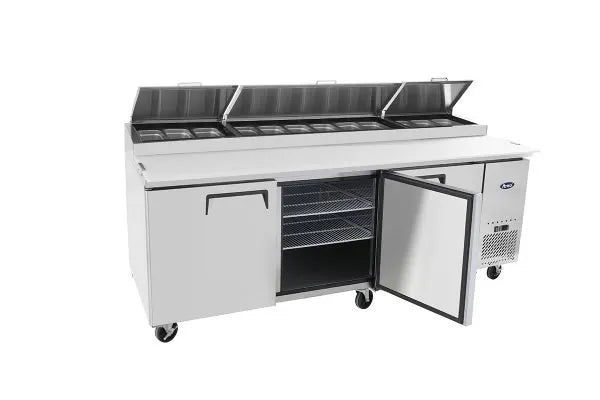 New Atosa MPF8203GR 93'' Pizza Prep Table