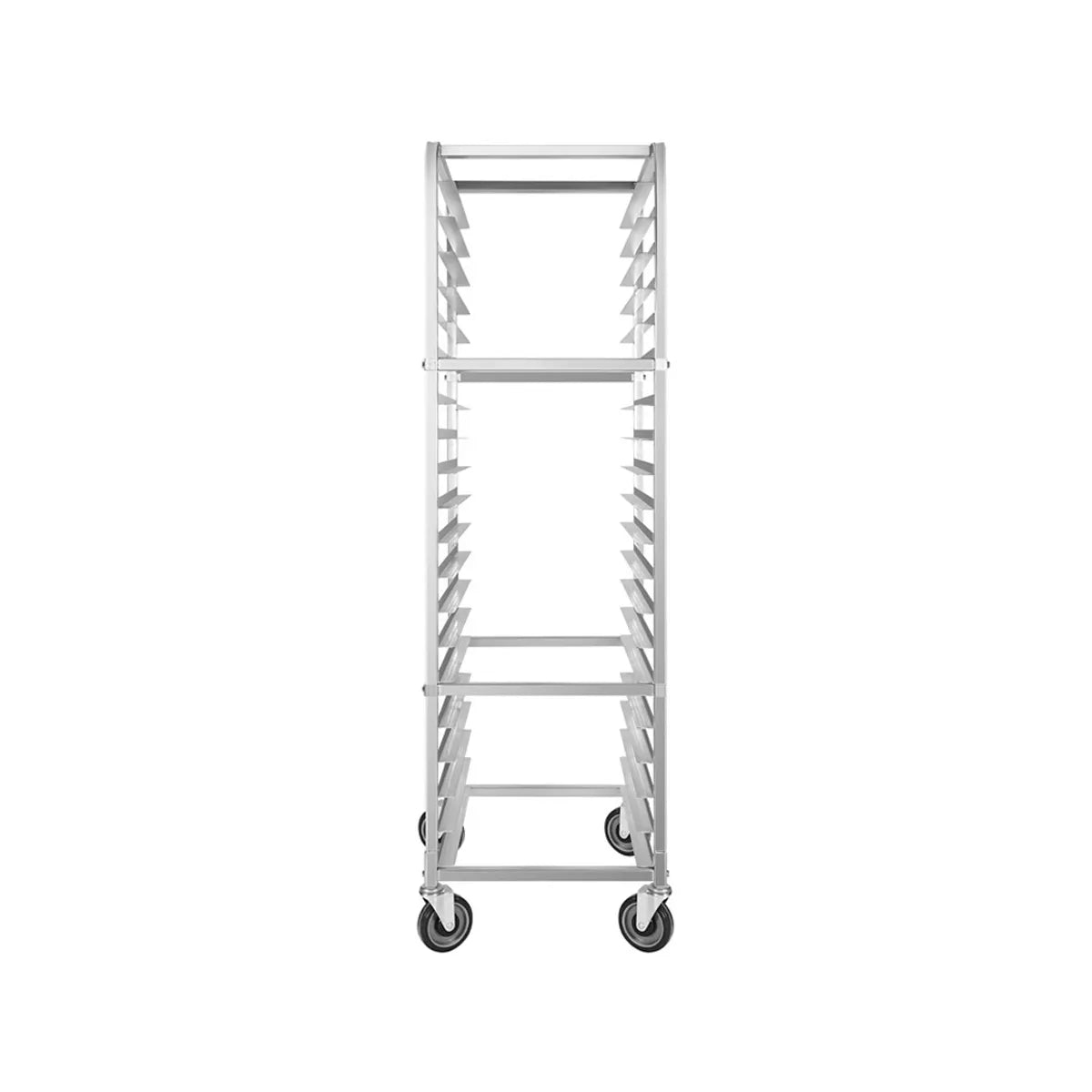 New Atosa MPRA - 20 Heavy - Duty 20 Pan End Load Bun/Sheet Pan Rack with Casters - Falcon Restaurant Supply - 3