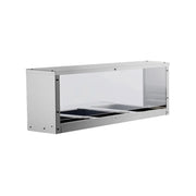 New Atosa MROS - 3ST Overshelf/Sneezeguard for 3 - Well Steam Table - Falcon Restaurant Supply - 1