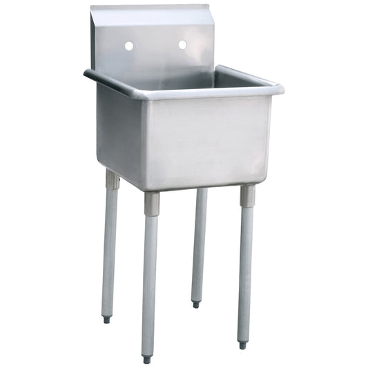 New Atosa MRS-1-MOP Mop Sink -  21"W x 21.5"D x 44.5"H - 20.5" Leg