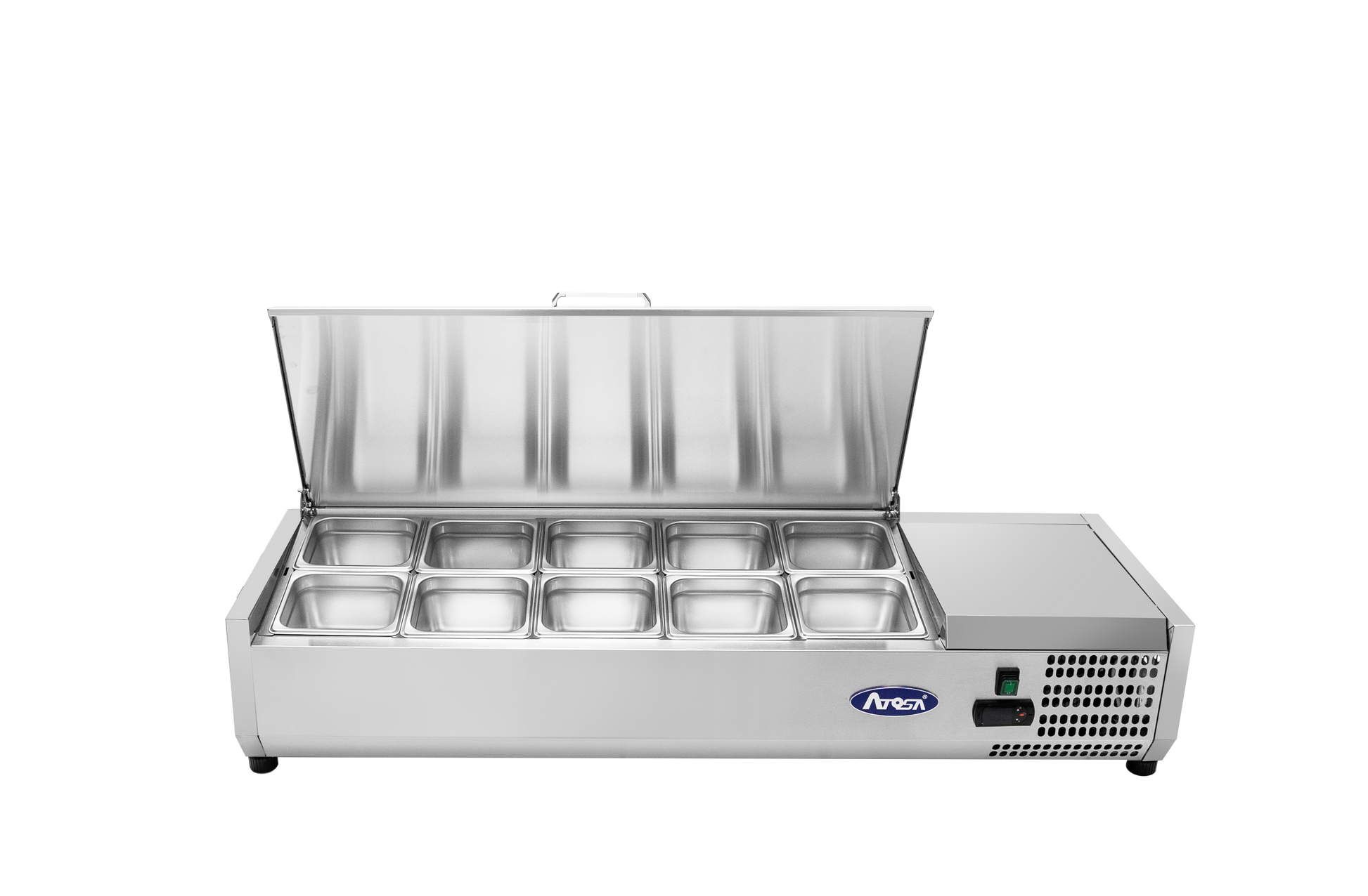 New Atosa MSCT-48-10 48" Refrigerated Countertop Prep Station