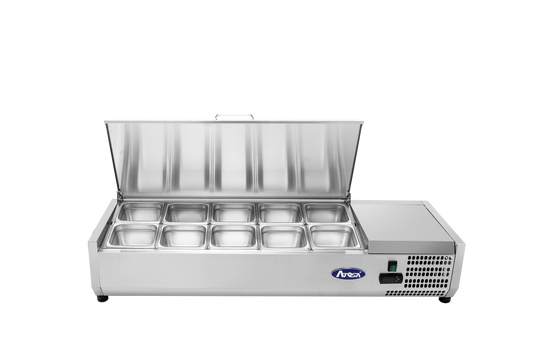 New Atosa MSCT-48-10 48" Refrigerated Countertop Prep Station