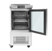 New Atosa MSF17GR - NTCV 17" Slim Sandwich Prep. Table - Falcon Restaurant Supply - 1