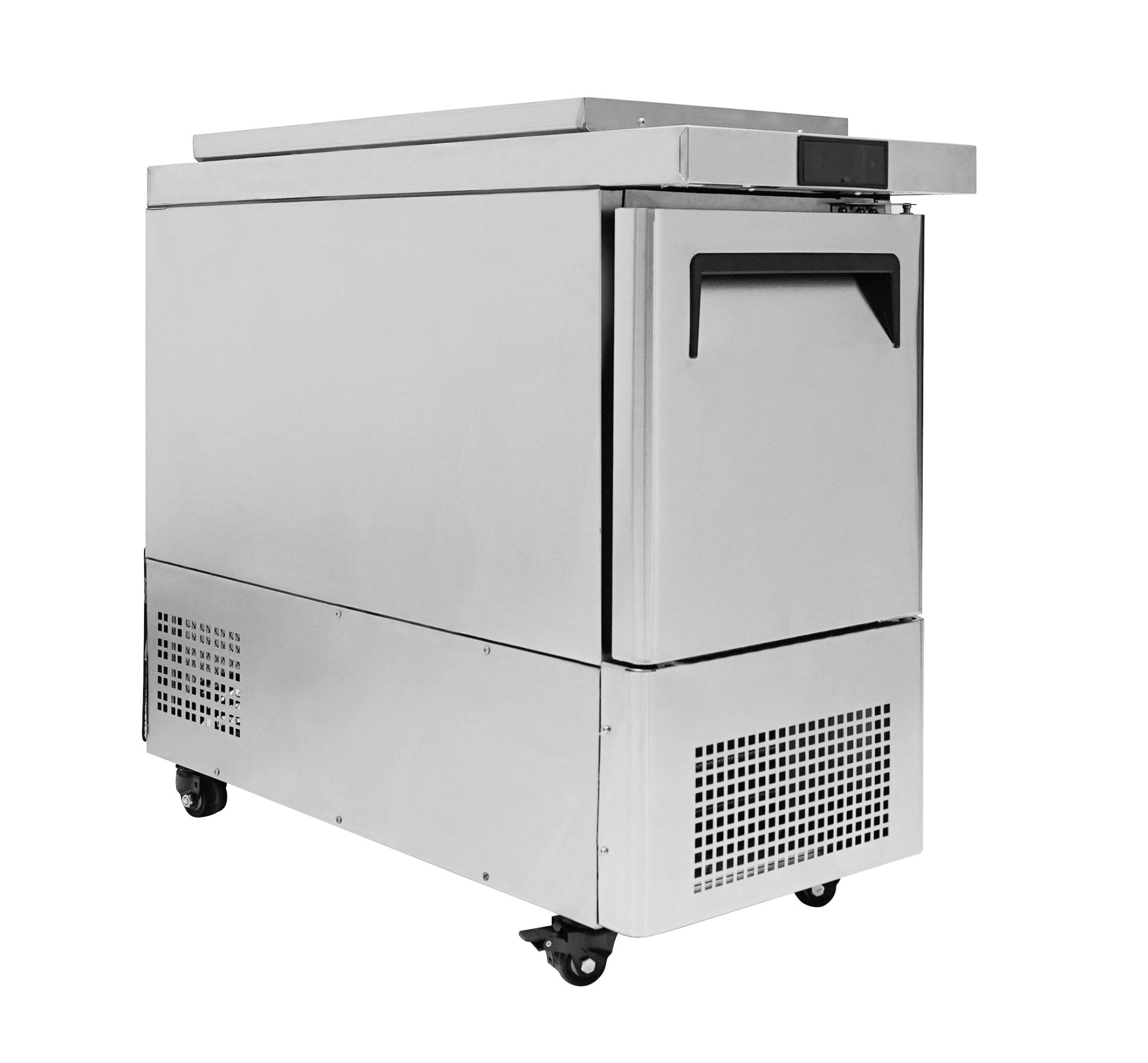 New Atosa MSF17GR - NTCV 17" Slim Sandwich Prep. Table - Falcon Restaurant Supply - 3