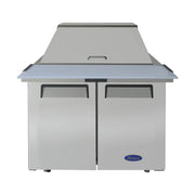 New Atosa MSF3615GR 36" Mega Top Sandwich Prep. Table with (15) 6" Deep Poly Pans