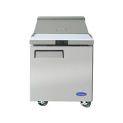 New Atosa MSF8301GR 27" Sandwich Prep. Table with (8) 6" Deep Poly Pans