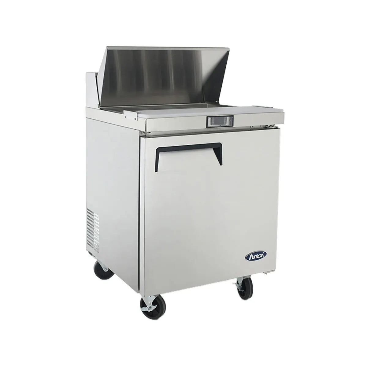 New Atosa MSF8301GR 27" Sandwich Prep. Table with (8) 6" Deep Poly Pans
