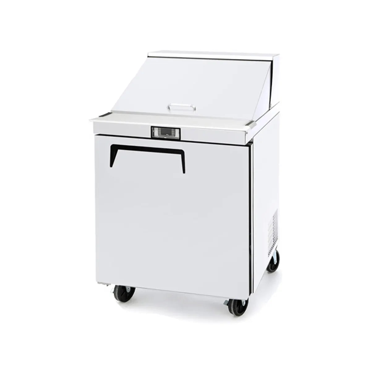 New Atosa MSF8305GR 27" Mega Top Sandwich Prep. Table with (12) 6" Deep Poly Pans