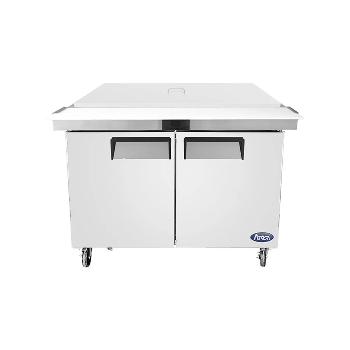New Atosa MSF8306GR-NTCV 48" Mega Top Sandwich Prep. Table with Night Covers