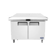 New Atosa MSF8306GR - NTCV 48" Mega Top Sandwich Prep. Table with Night Covers - Falcon Restaurant Supply - 1
