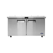 New Atosa MSF8307GR - NTCV 60" Mega Top Sandwich Prep. Table with Night Covers - Falcon Restaurant Supply - 1