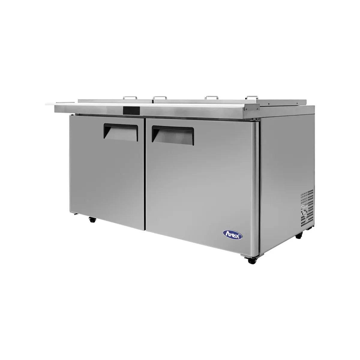 New Atosa MSF8307GR - NTCV 60" Mega Top Sandwich Prep. Table with Night Covers - Falcon Restaurant Supply - 4