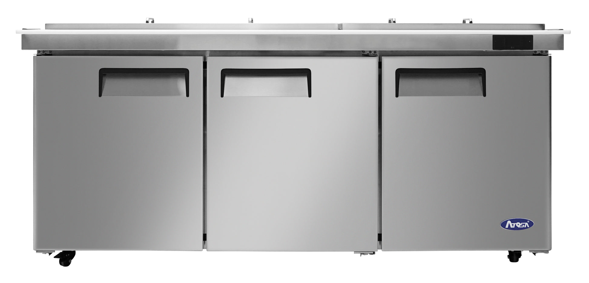 New Atosa MSF8308GR-NTCV 72" Mega Top Sandwich Prep. Table with Night Covers