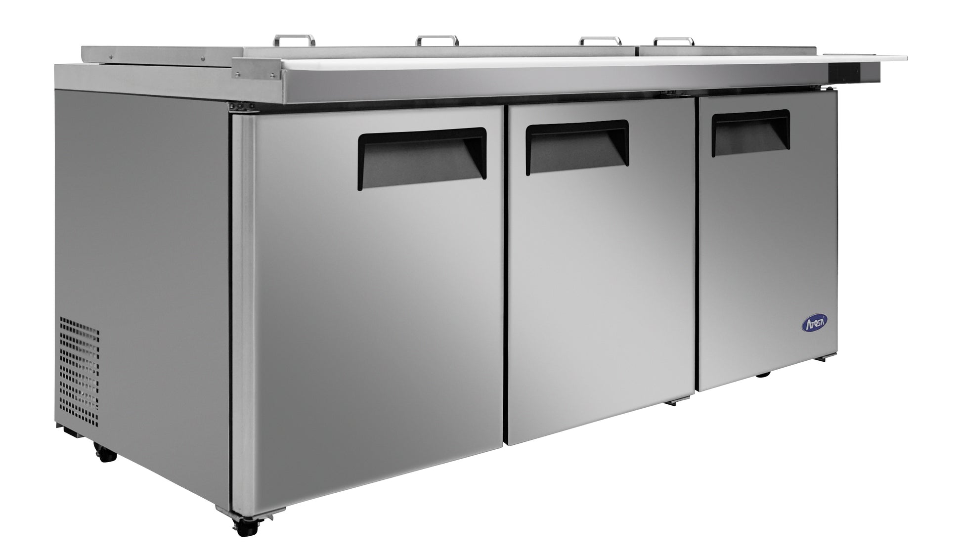 New Atosa MSF8308GR-NTCV 72" Mega Top Sandwich Prep. Table with Night Covers