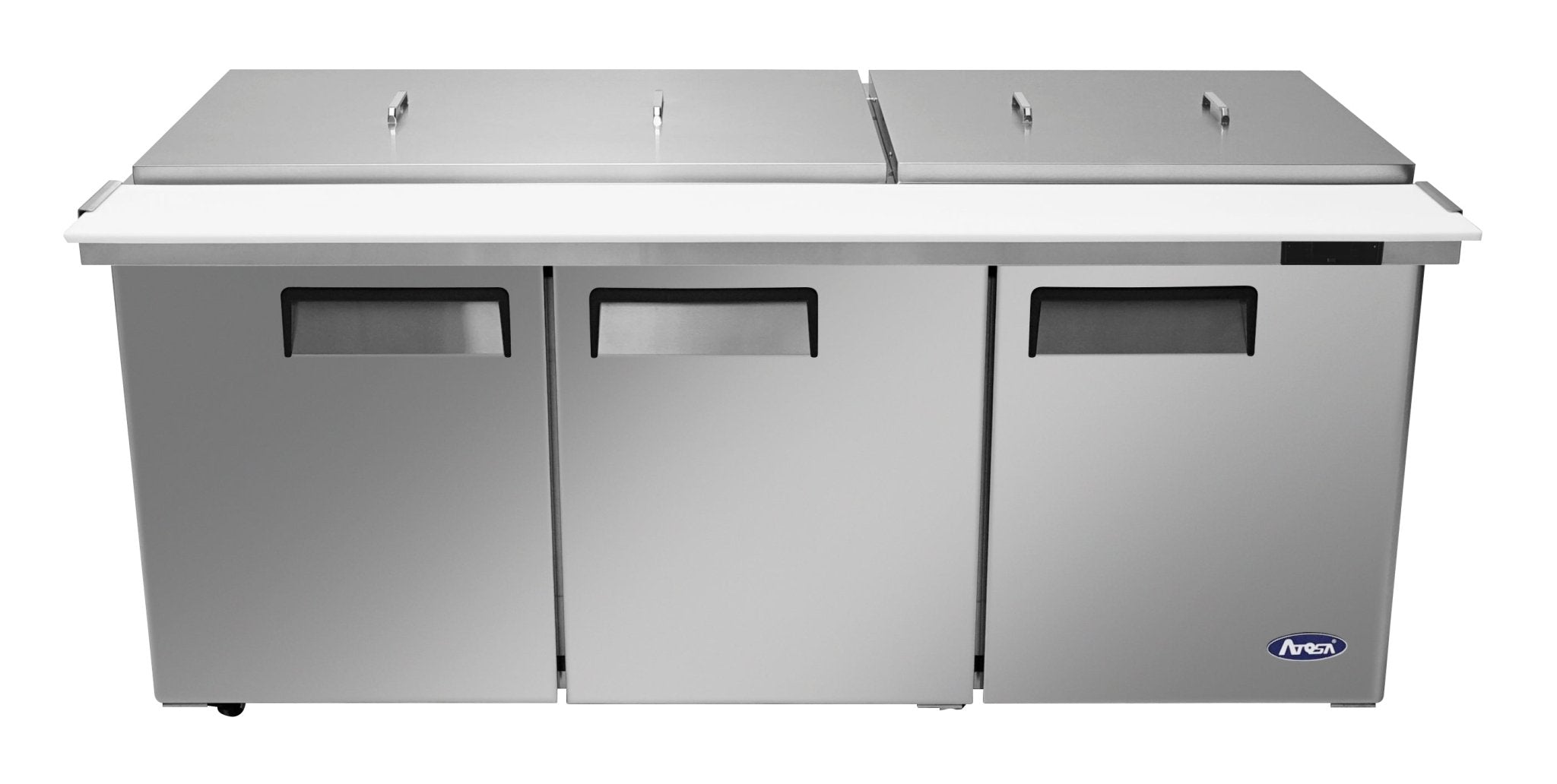 New Atosa MSF8308GR - NTCV 72" Mega Top Sandwich Prep. Table with Night Covers - Falcon Restaurant Supply - 5