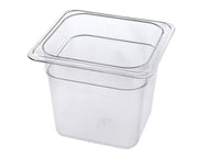 New Atosa R04011000354 1/6 Size Polycarbonate Pan, 6" Deep