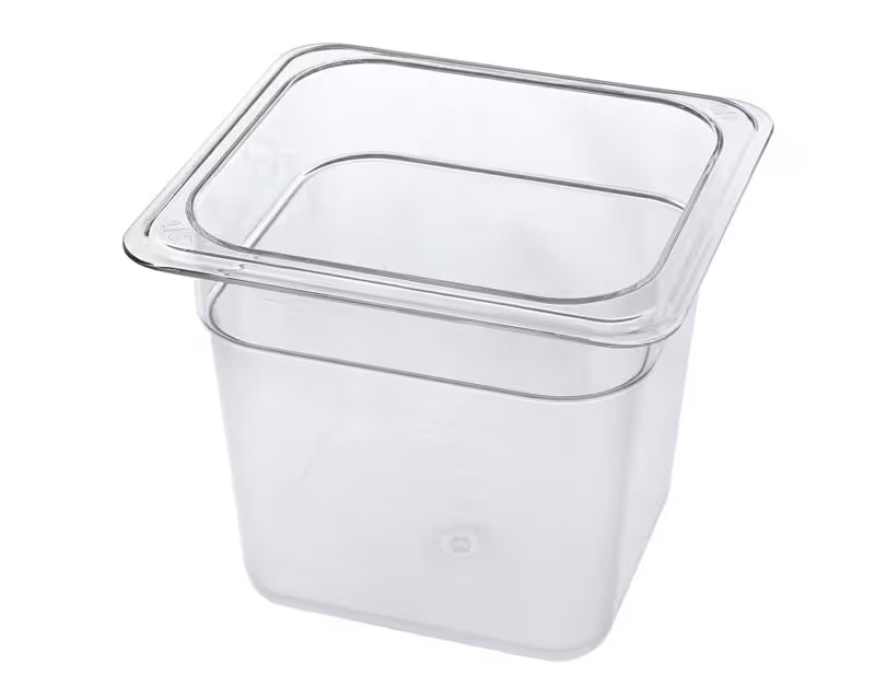 New Atosa R04011000354 1/6 Size Polycarbonate Pan, 6" Deep