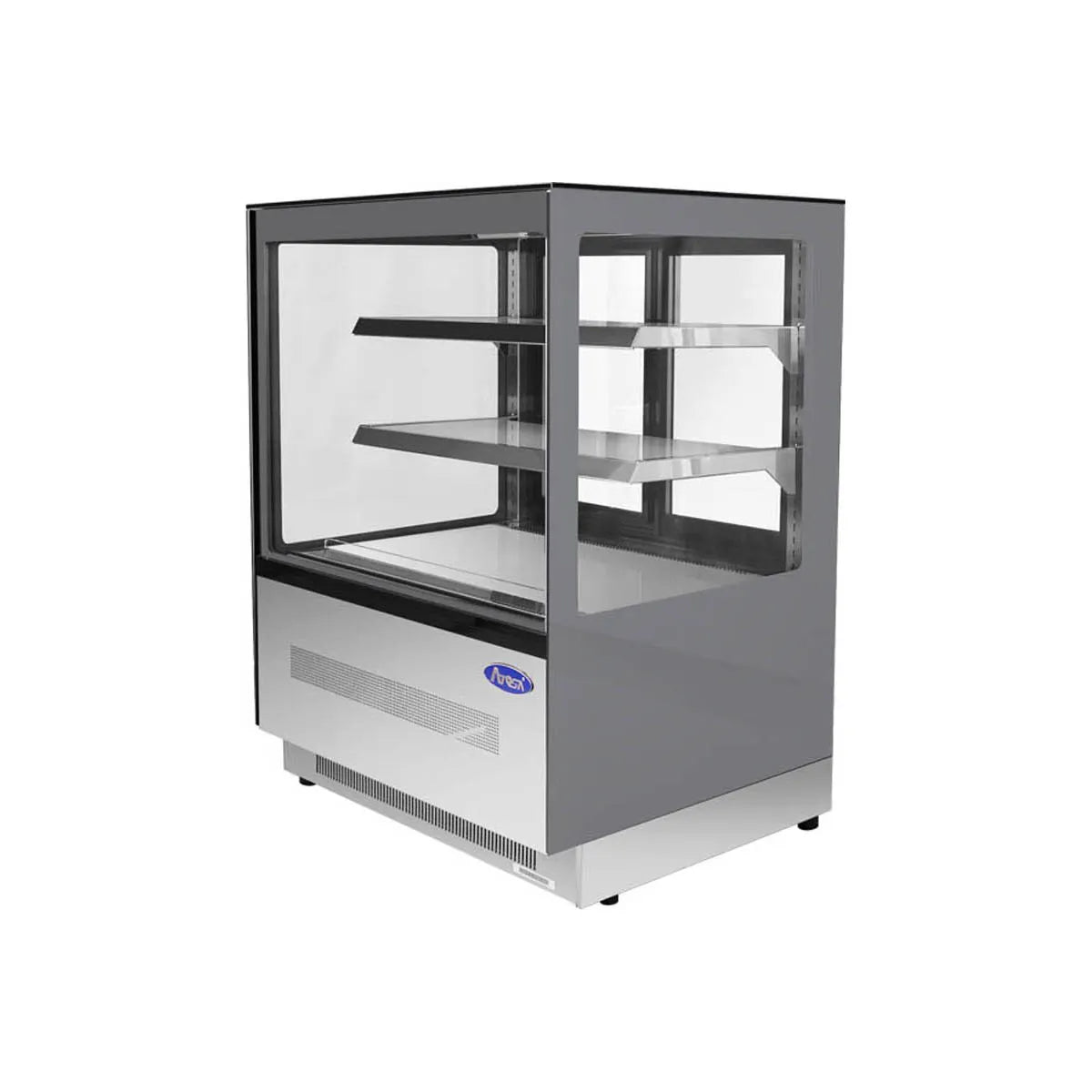 New Atosa RDCS-35 Floor Model Refrigerated Display Square, 35"