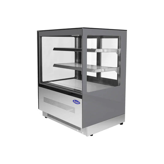 New Atosa RDCS-35 Floor Model Refrigerated Display Square, 35"