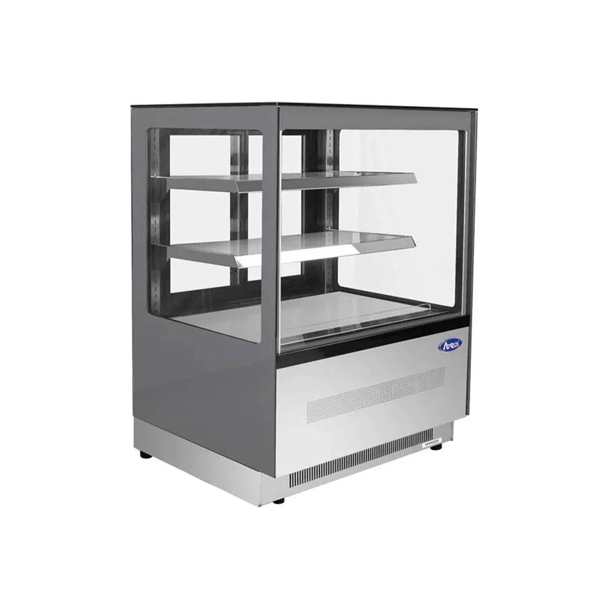 New Atosa RDCS - 35 Floor Model Refrigerated Display Square, 35" - Falcon Restaurant Supply - 3