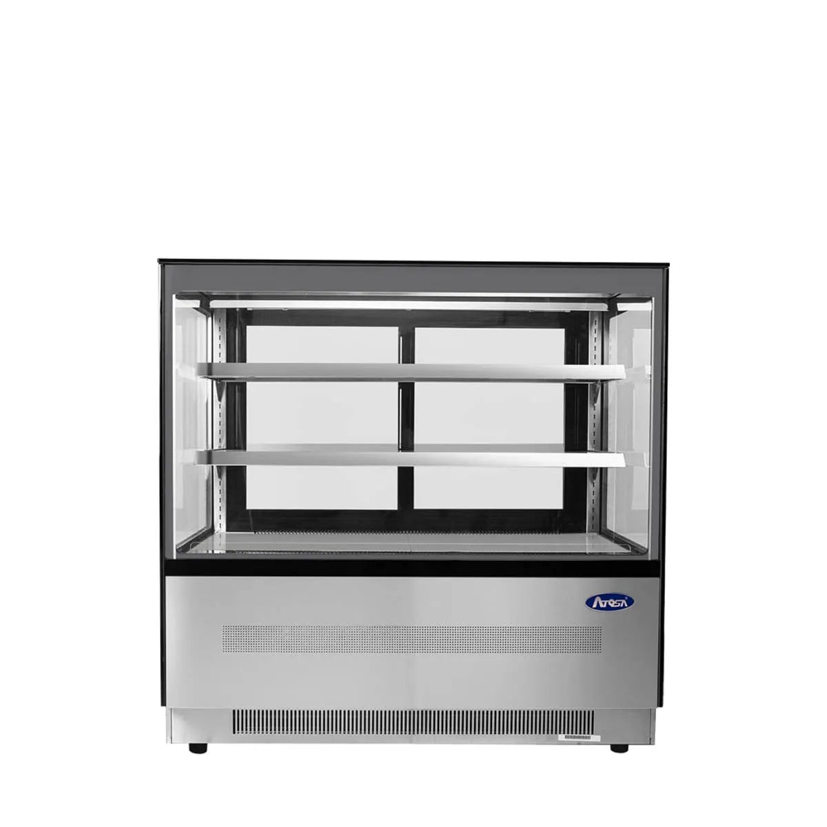 New Atosa RDCS-48 Floor Model Refrigerated Display Square, 48"