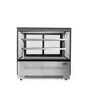 New Atosa RDCS - 48 Floor Model Refrigerated Display Square, 48" - Falcon Restaurant Supply - 1