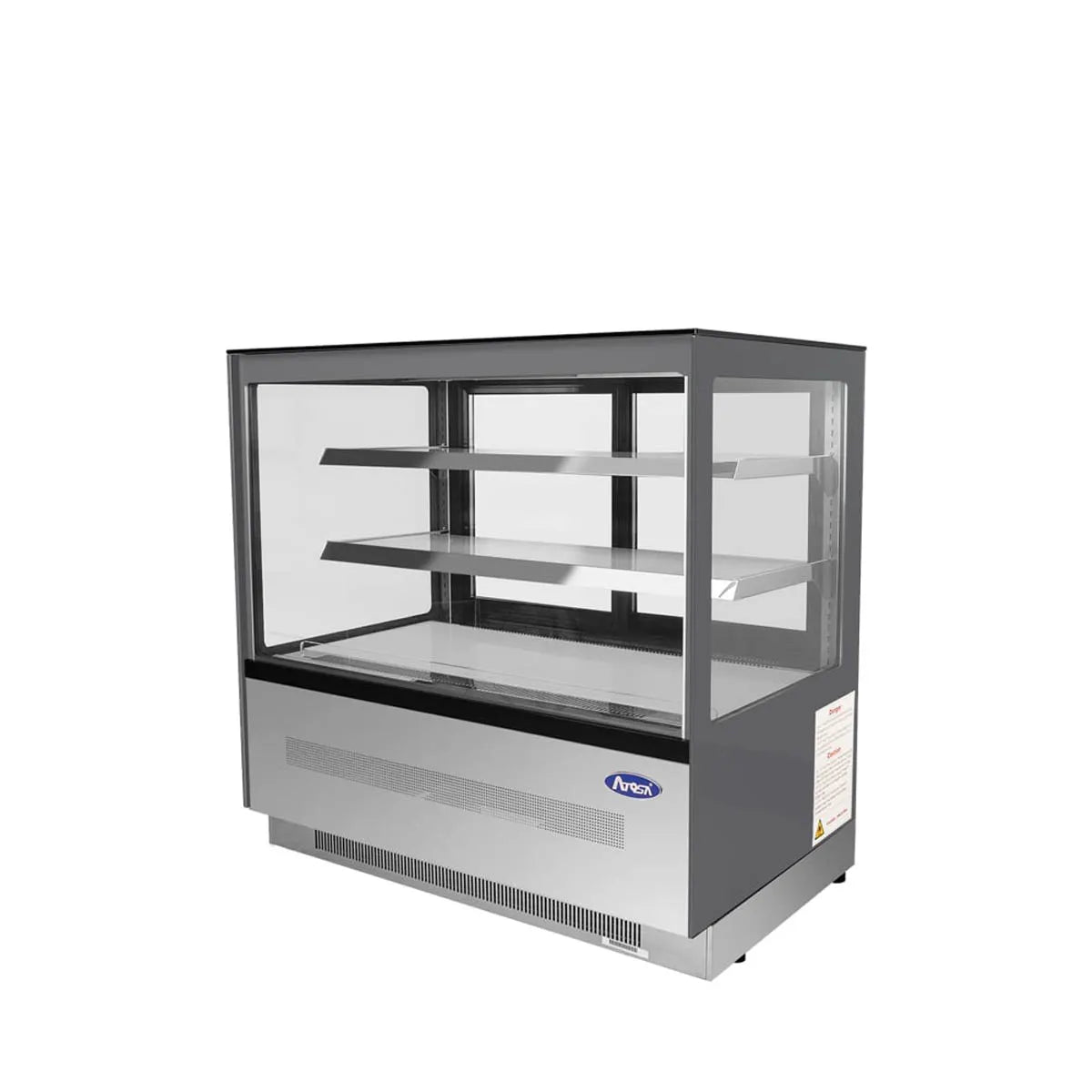 New Atosa RDCS - 48 Floor Model Refrigerated Display Square, 48" - Falcon Restaurant Supply - 3