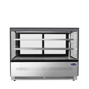 New Atosa RDCS - 60 Floor Model Refrigerated Display Square, 60" - Falcon Restaurant Supply - 1