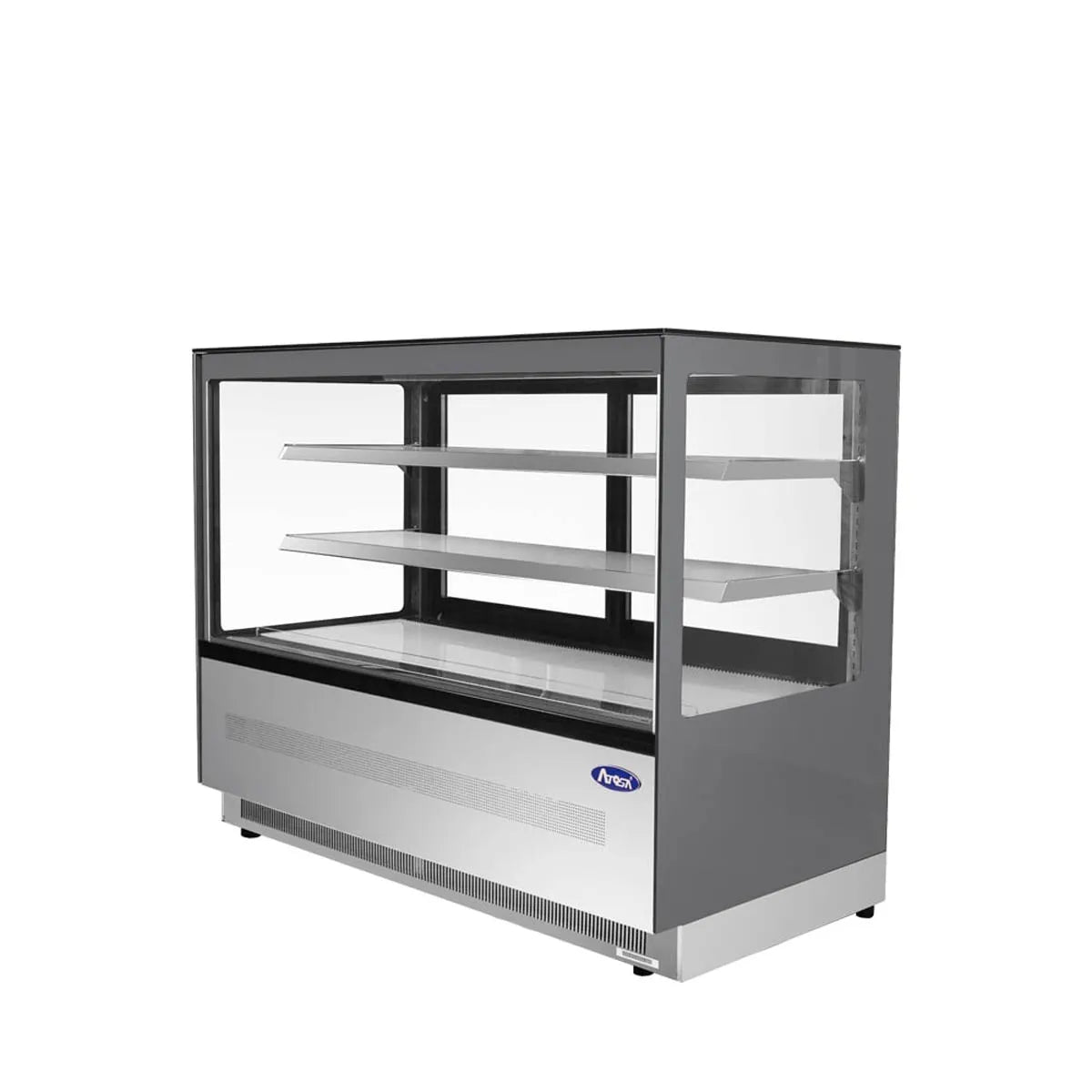 New Atosa RDCS - 60 Floor Model Refrigerated Display Square, 60" - Falcon Restaurant Supply - 3