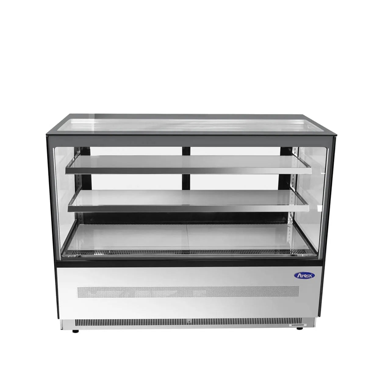 New Atosa RDCS-60 Floor Model Refrigerated Display Square, 60"