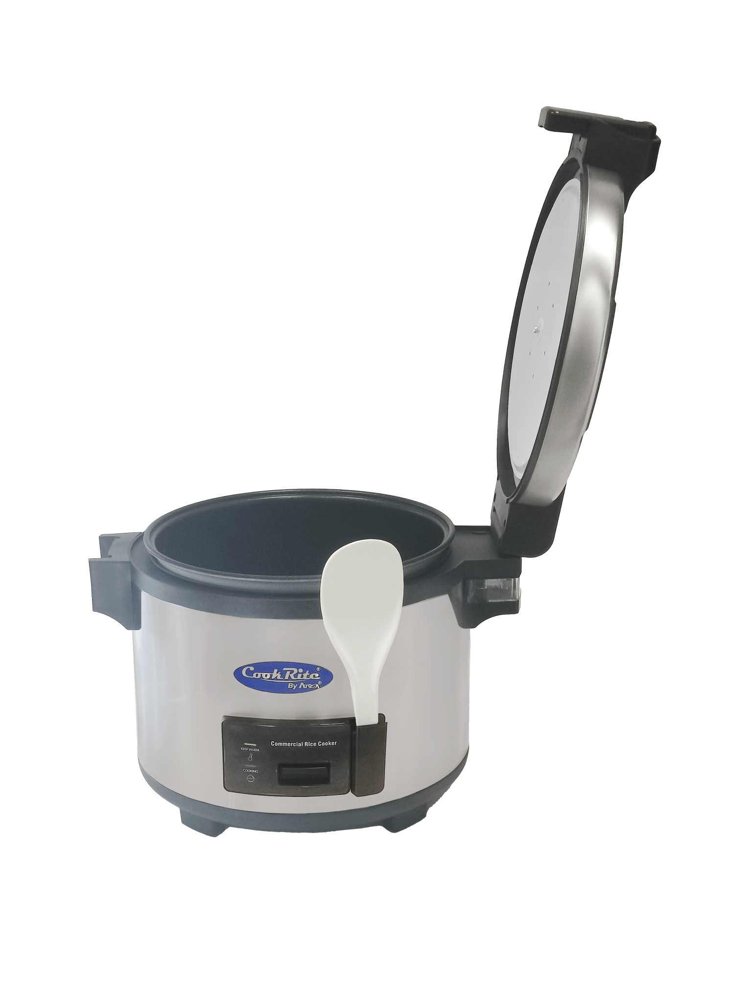 New Atosa SRC - 60H 60 Cup Electric Rice Cooker w/ Rice Paddle Holder - Falcon Restaurant Supply - 3