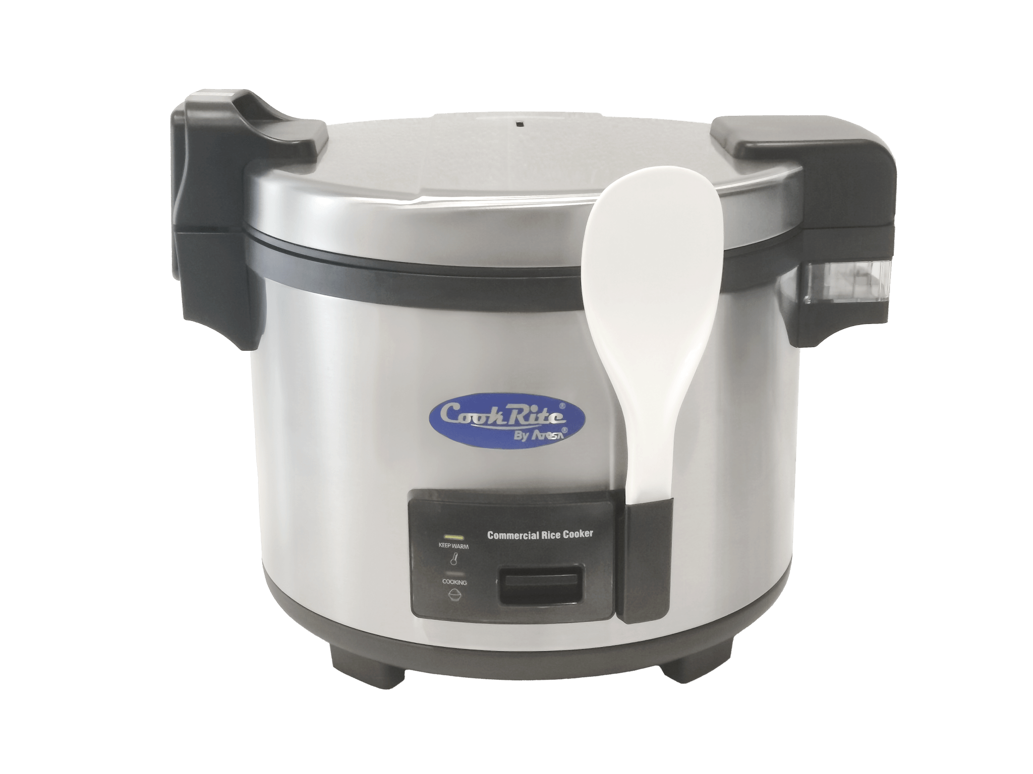 New Atosa SRC - 60H 60 Cup Electric Rice Cooker w/ Rice Paddle Holder - Falcon Restaurant Supply - 6