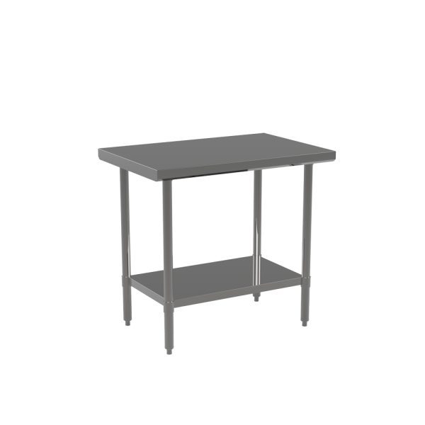 New Atosa ST3048EC 48" x 30" Stainless Steel Work Table