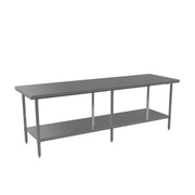 New Atosa ST3684EC 84" x 36" Stainless Steel Work Table