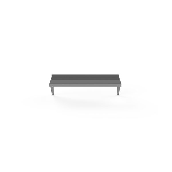 New Atosa SWS1230/304 Wall Shelf, 12"x30"x10", 18 Gauge, 304 Stainless Steel