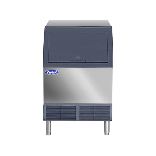 New Atosa YR140-AP-161 Undercounter Ice Maker - 142 lb./24hr  Cube-style, Self contained w/ Built-in 88 lb. storage bin