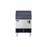 New Atosa YRU0280A-161 283 lb/24hr Cube-Style Undercounter Ice Maker with Built-In Storage Bin