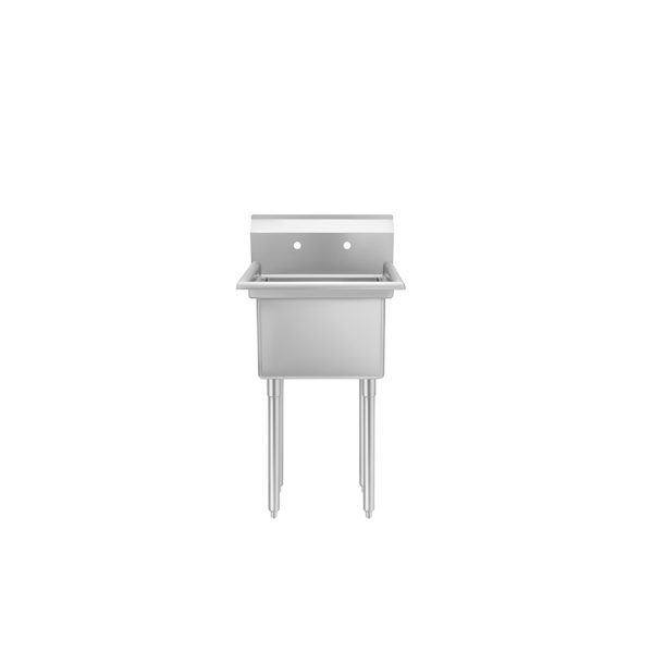 New Atosa SS1818D11N 23" Prep Sink, 18" x 18" Bowl