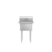 New Atosa SS2424F11N 29" One Compartment Sink, 24" x 24" Bowl