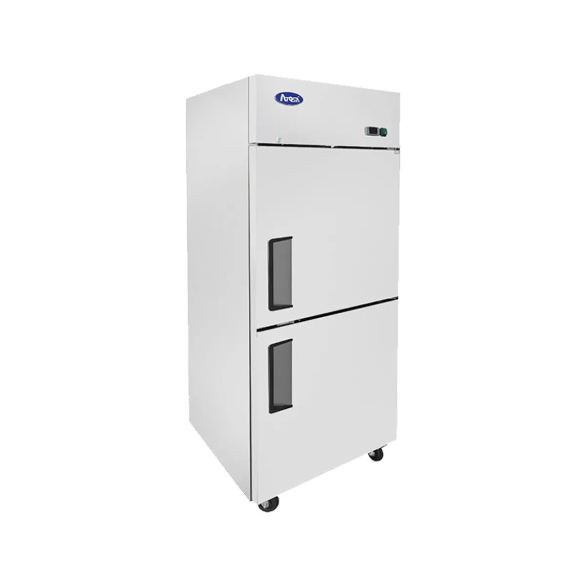 New Atosa MBF8007GR Top Mount (2) Divided Door Reach-In Freezer