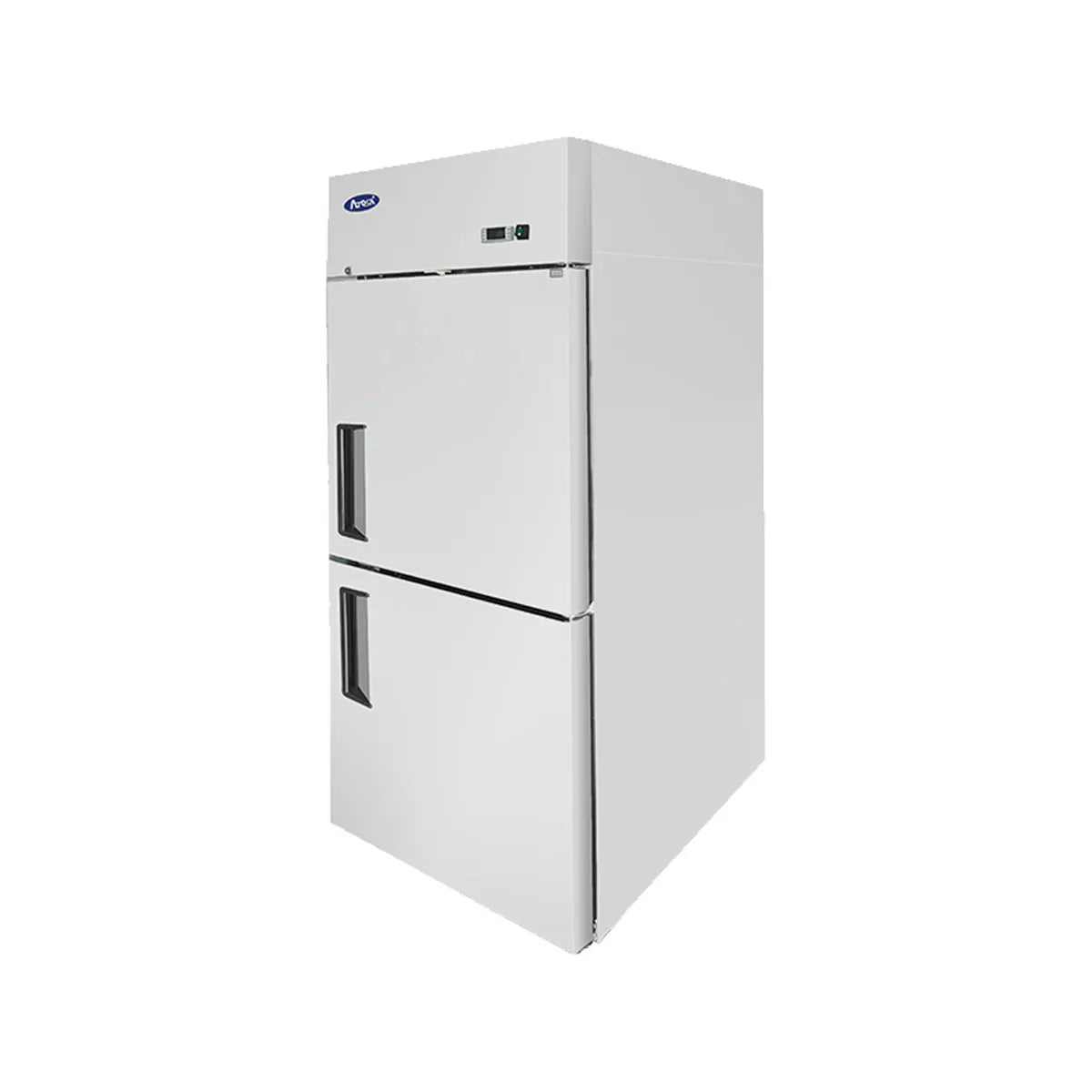 New Atosa MBF8010GR Top Mount (2) Divided Door Refrigerator - Falcon Restaurant Supply - 3