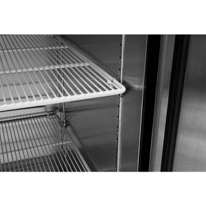 New Atosa MBF8506GR Bottom Mount Slim (2) Door Reach-In Refrigerator