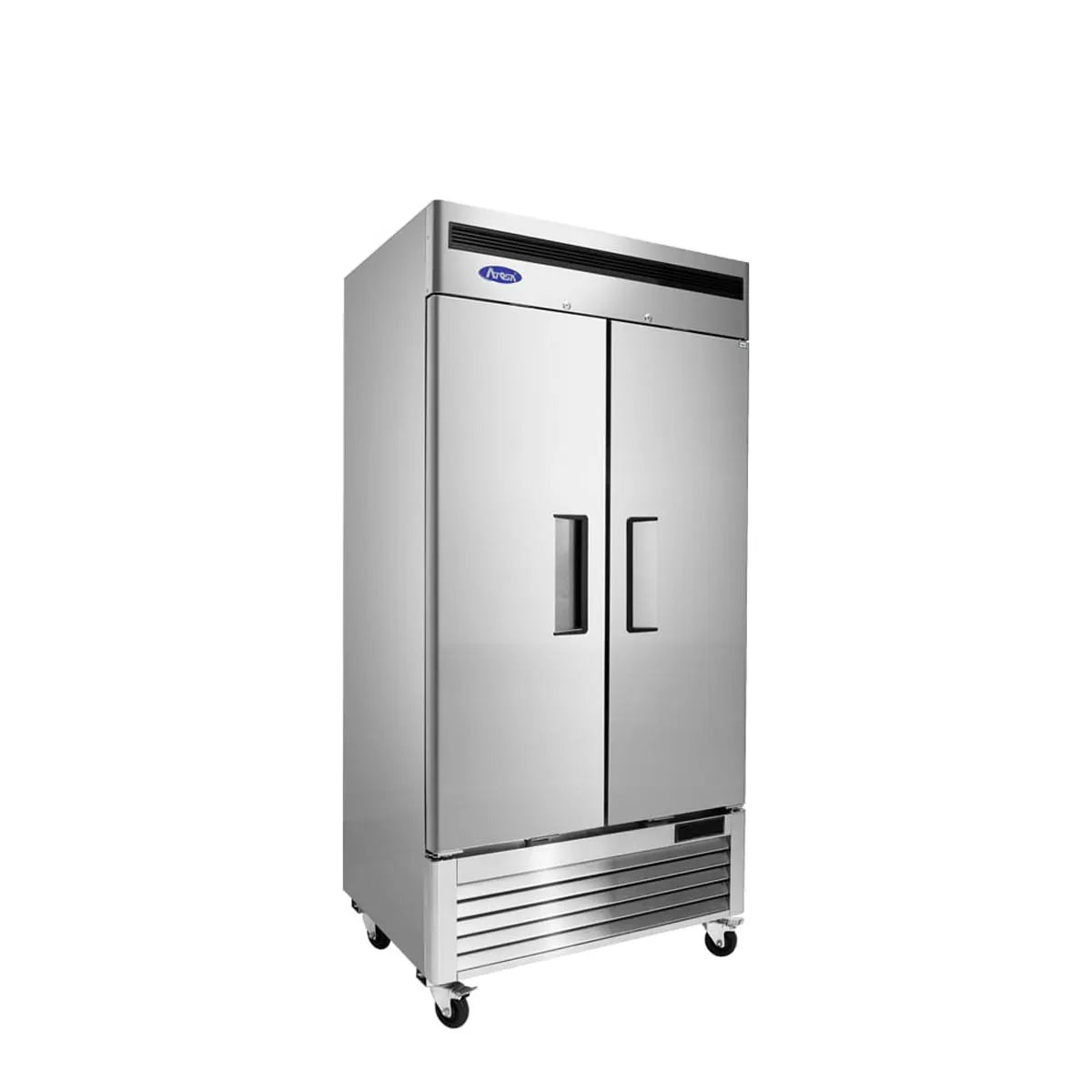 New Atosa MBF8506GR Bottom Mount Slim (2) Door Reach-In Refrigerator