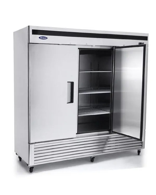 New Atosa MBF8508GR Bottom Mount (3) Door Reach - In Refrigerator - Falcon Restaurant Supply - 3