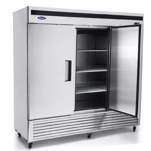 New Atosa MBF8508GR Bottom Mount (3) Door Reach-In Refrigerator