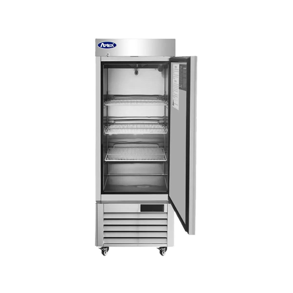 New Atosa MBF8520GR Bottom Mount (1) Door Low Height Reach-In Freezer