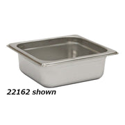 Browne 22164 Stainless Steel Steam Table Food Pan 1/6 Size 4″ Deep Case of 12